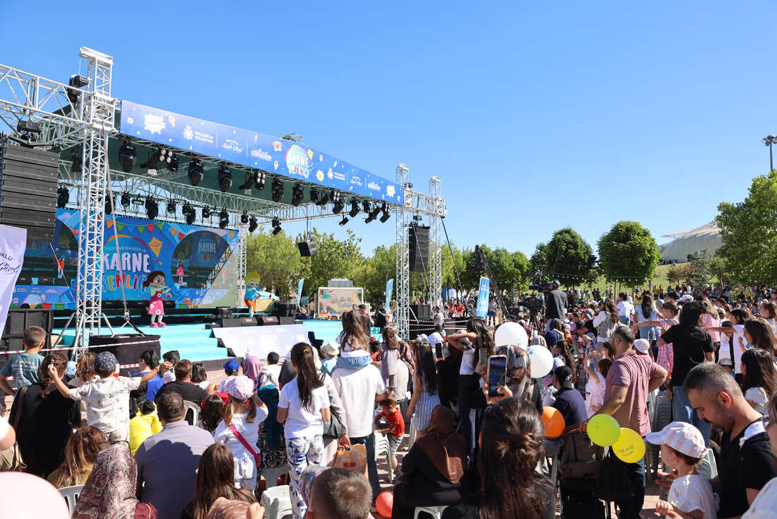 Konya'da karne sevinci şenliğe dönüştü! 198 bin kişi coşkuya ortak oldu 1